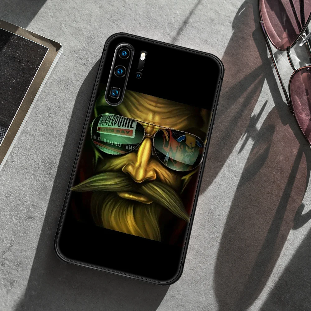 

Fashion luxury brand Phone Case For Huawei P Mate 10 20 30 40 Lite Pro smart Z 2019 nova 5t black Shell Soft Waterproof Pretty