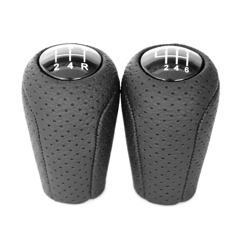 Кожаная ручка переключения передач для MAZDA 3 BK BL 5 CR CW 6 II GH CX-7 ER MX-5 NC III 23 MT кожаный