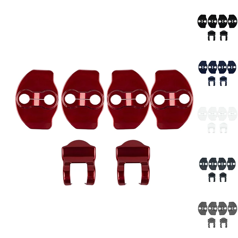 

Door Lock Cover Door Stopper Lever Protection Cover Buckle for Tesla Model3