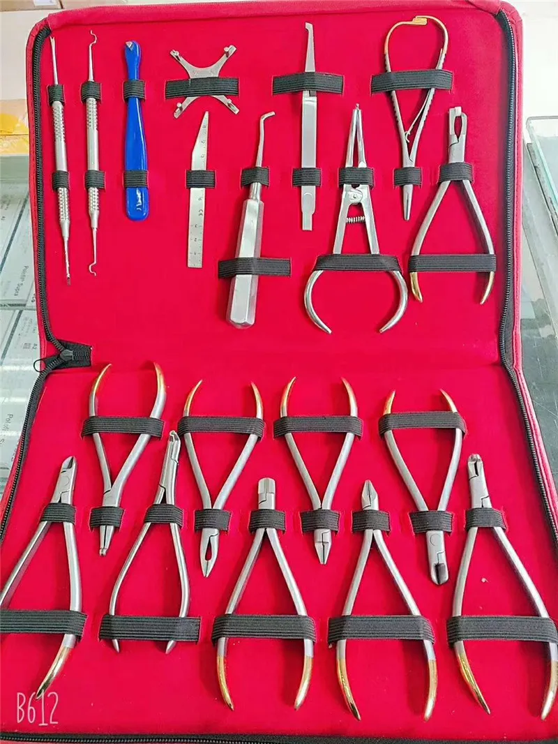 Набор ортодонтических инструментов 18 шт./компл. Стоматологические