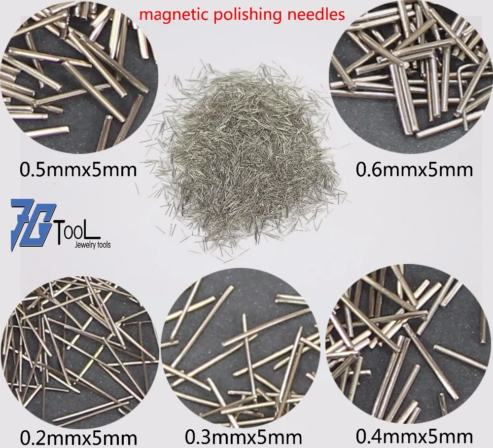

1000g Stainless Steel 304 Magnetic Polishing Needles/Pins for Magnetic Tumbler Polishers Dia 0.2/0.3/0.4/0.5/0.6/0.7/0.8MM