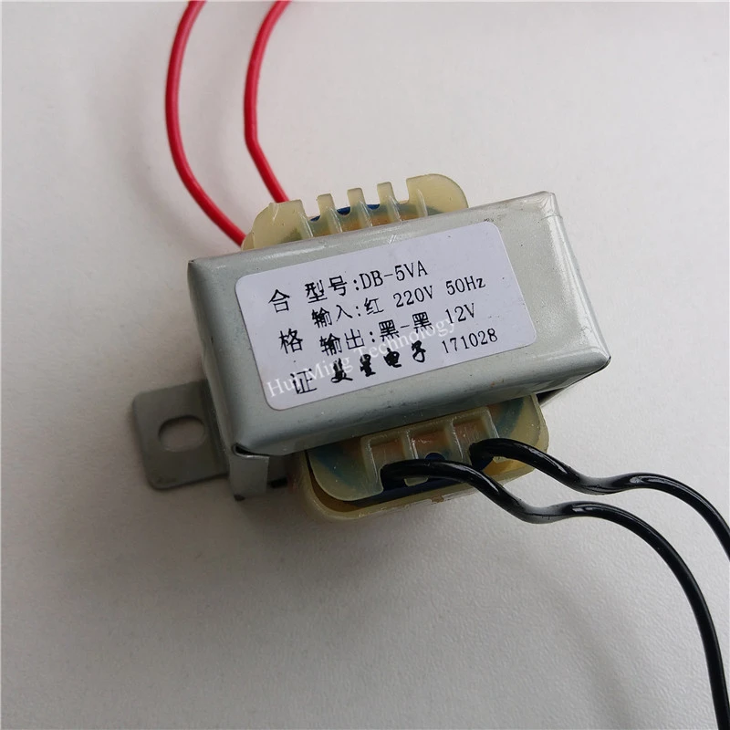 Трансформатор 12 В 0 42a 220 В/380 трансформатор входной мощности 5VA EI41 для платы