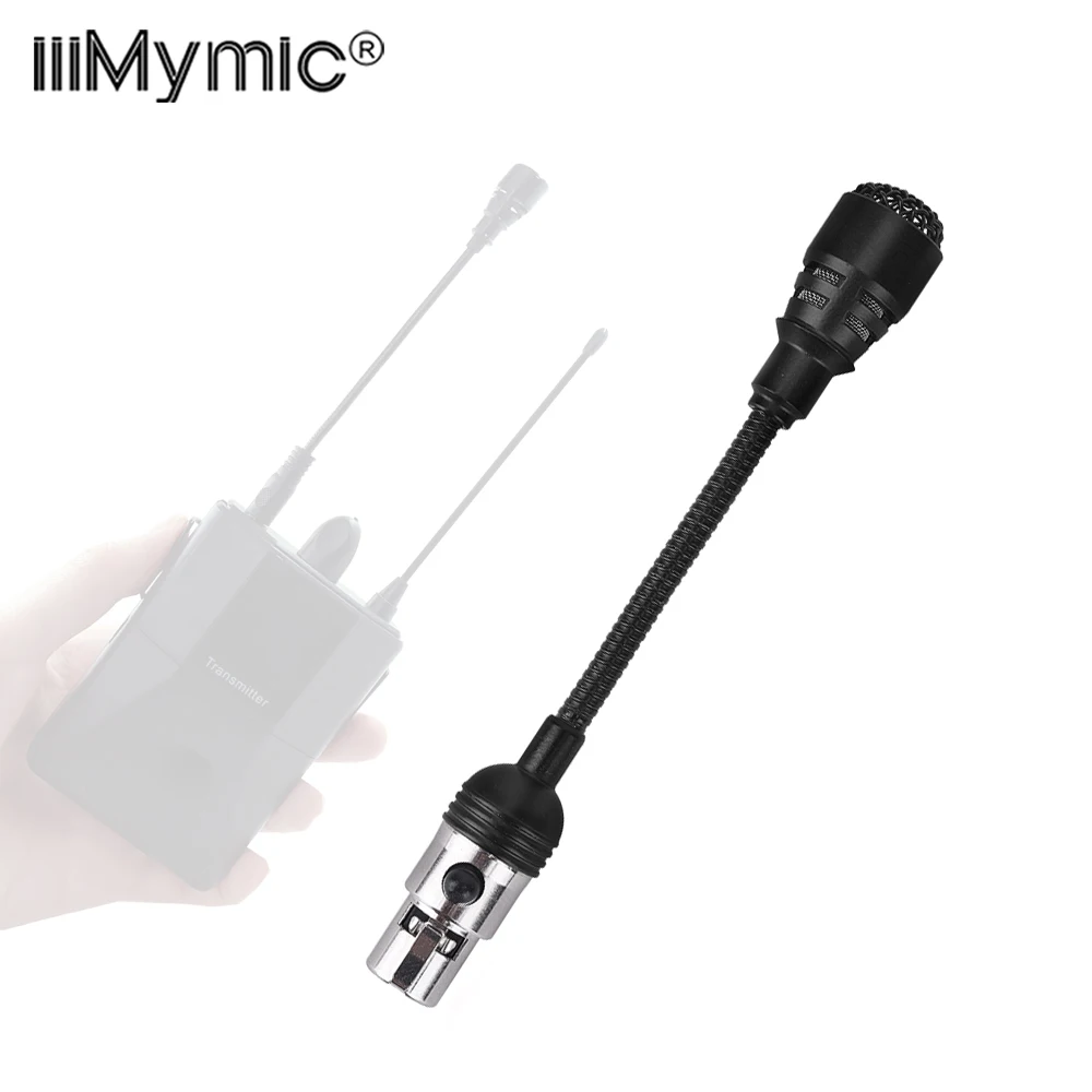 

Professional Handheld Style 4pin Lockable Mic Unidirectional Condenser Microphone For SHURE Wireless BodyPack Transmitter