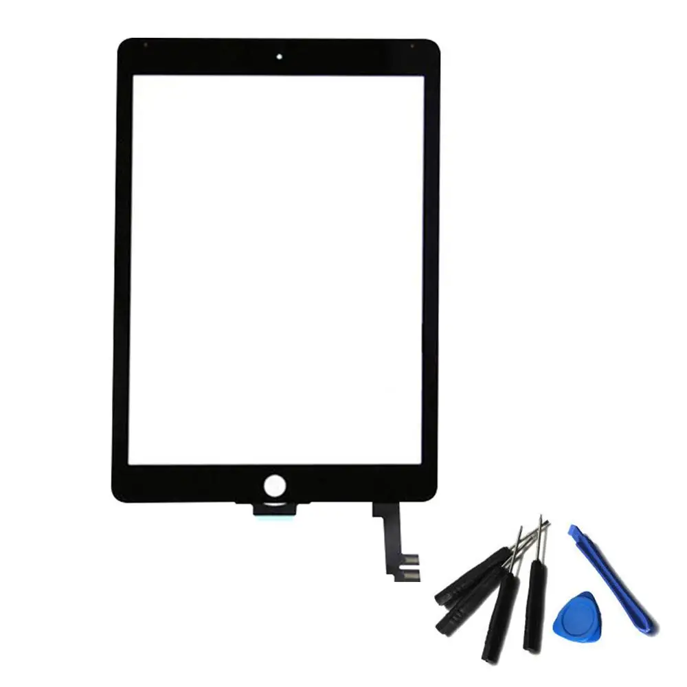 Замена сенсорного экрана дигитайзер Кнопка Домой инструменты для iPad Air 2 A1566 A1567 легко заменить планшет экран iPad air 2 ЖК-экран