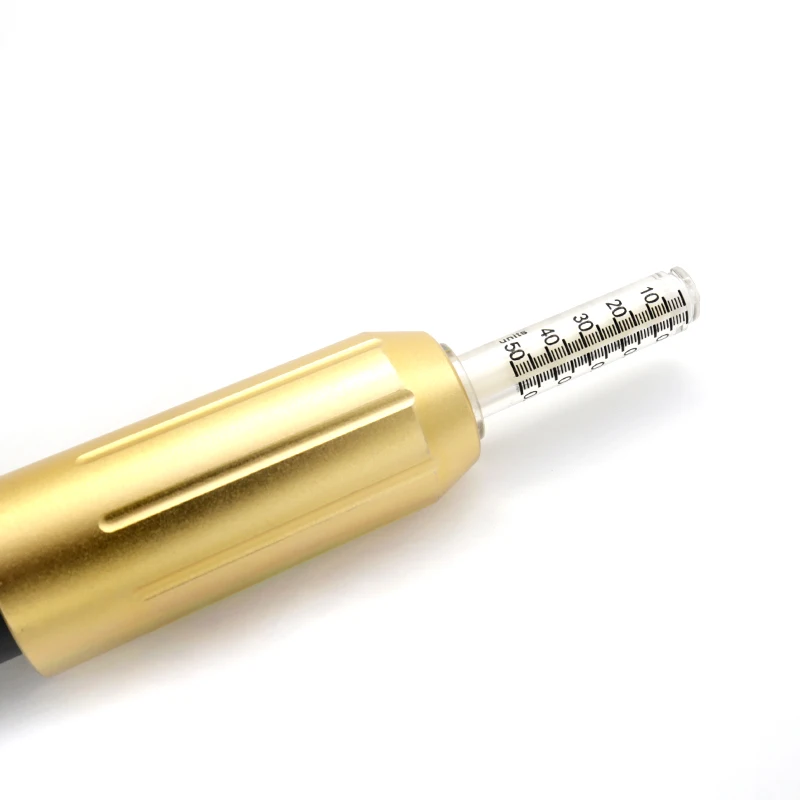 

0.3ML & 0.5ML Silver Hyaluronic Acid Syringe, Beauty Pen Starter Set Switch Button Easy To Operate, Can Acne, Skin Rejuvenation