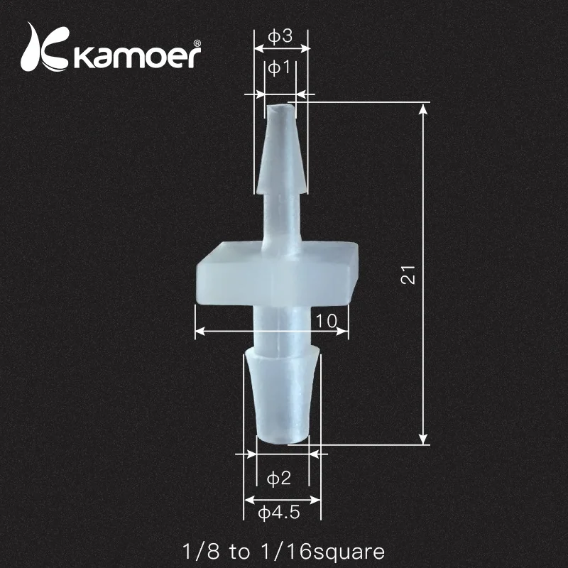 Kamoer проходной разъем пробки - Цвет: 1-8to-1-16-1