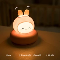 led night light pet bedside touch sensor lamp usb charge baby kids bedroom desktop decor lighting ornaments kids gifts 2022