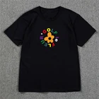 Футболка Мужскаяженская из натурального хлопка, в стиле хип-хоп