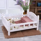Съемная Мини-кровать для фотосъемки новорожденных, реквизит для детской кроватки