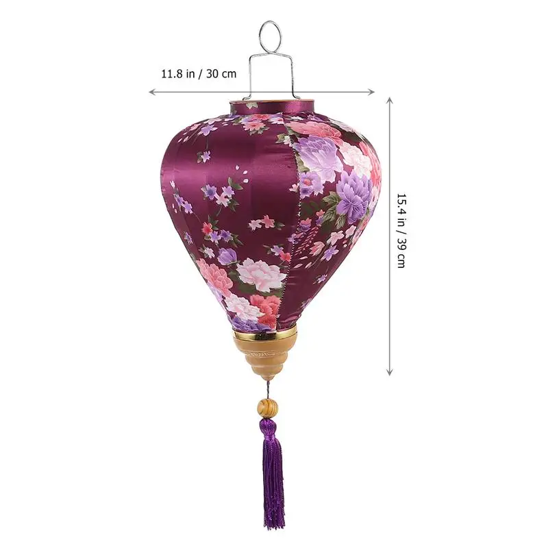 Цветочный узор украшение в виде фонаря средней осени вьетнамский фонарь