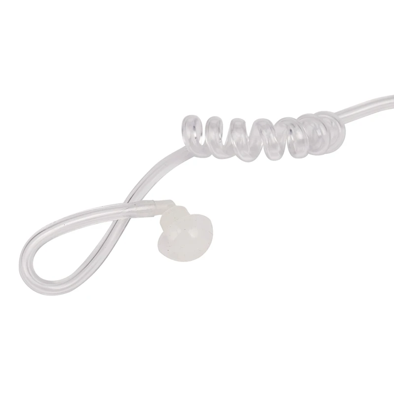 Камера наблюдения с прозрачной спиральной акустической трубкой Динамик PTT для