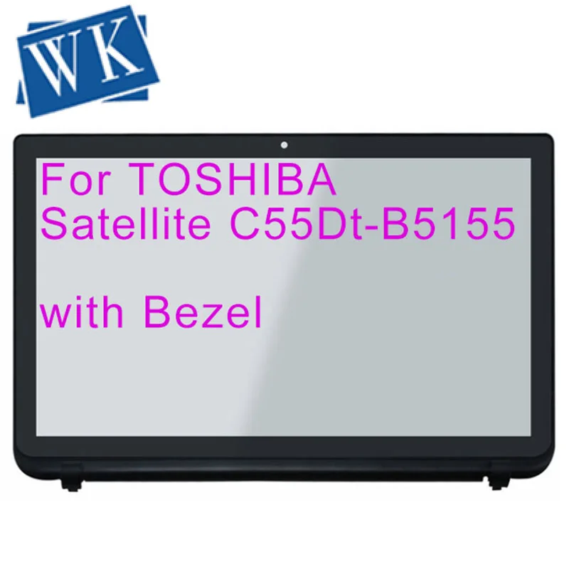15 6 &quotстеклянный сенсорный экран дигитайзер + рамка для TOSHIBA Satellite C55Dt-B5155 C55Dt-B5245