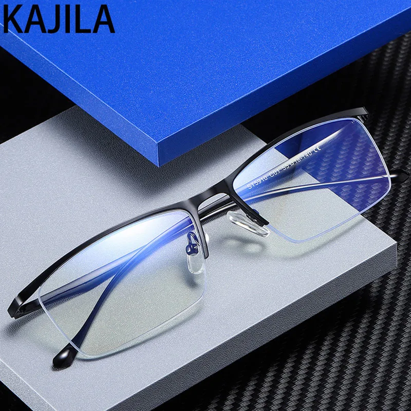 Оправа для очков с защитой от сисветильник мужские Полуободковые очки 2020