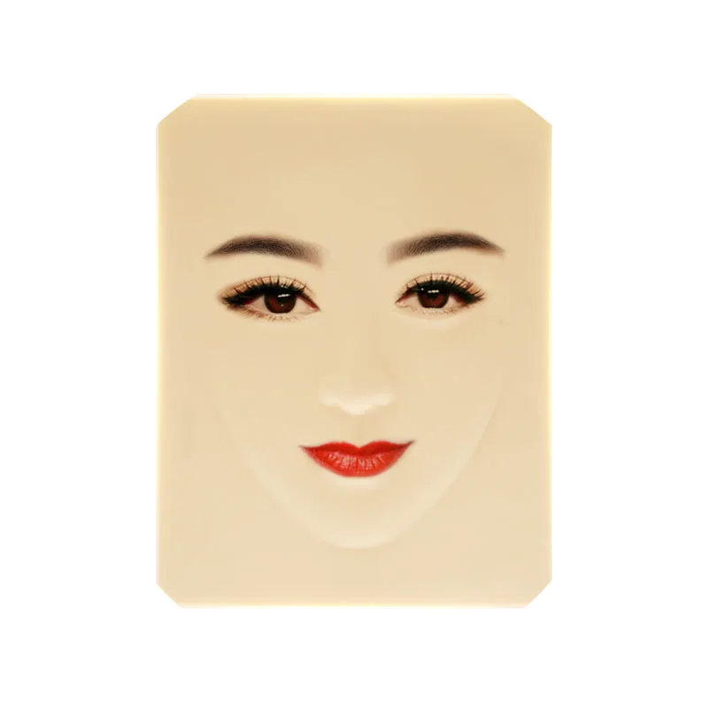 3D Силиконовая Татуировка и микроблейдинг бровей практика кожи для тату