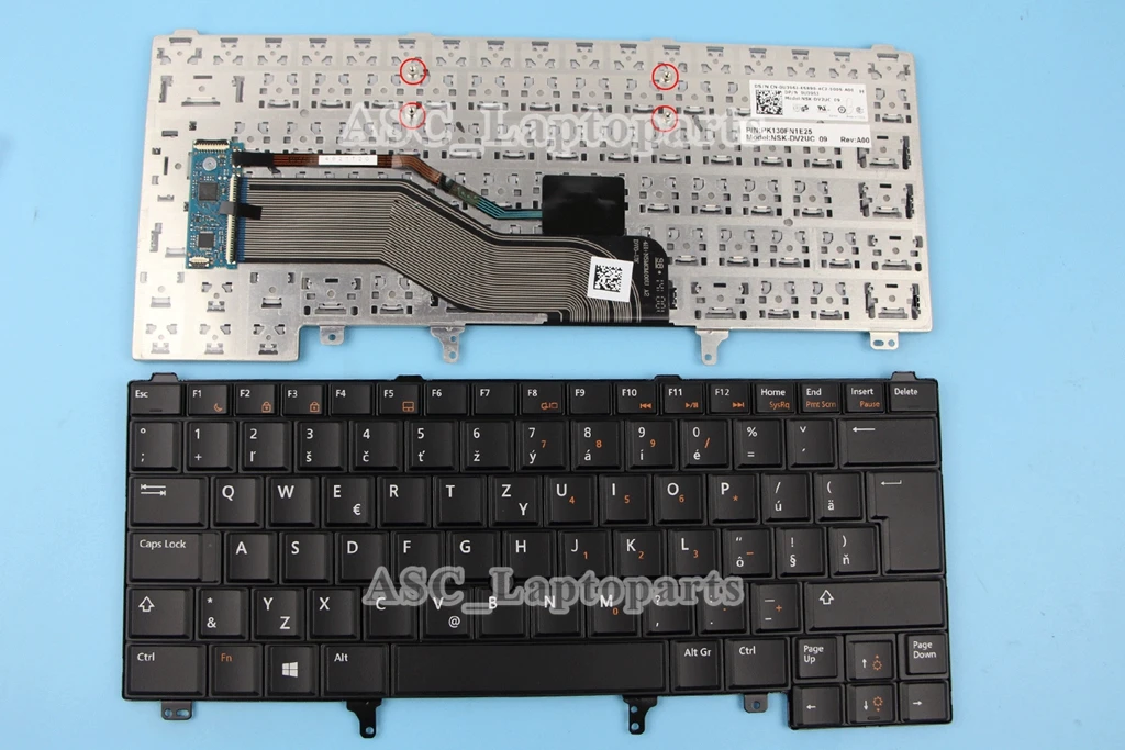 Новый Чешский Словацкий Клавиатура для ноутбука Dell Latitude E5420 E5430 E5420M E6220 E6430S E6420 E6430