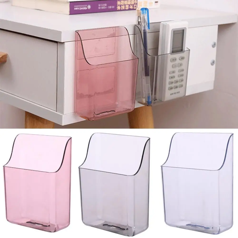 

Wall Mounted Organizer Storage Box Remote Control Air Home Conditioner Rack Hotel Storage Storage Holder Organization Offic C3W2