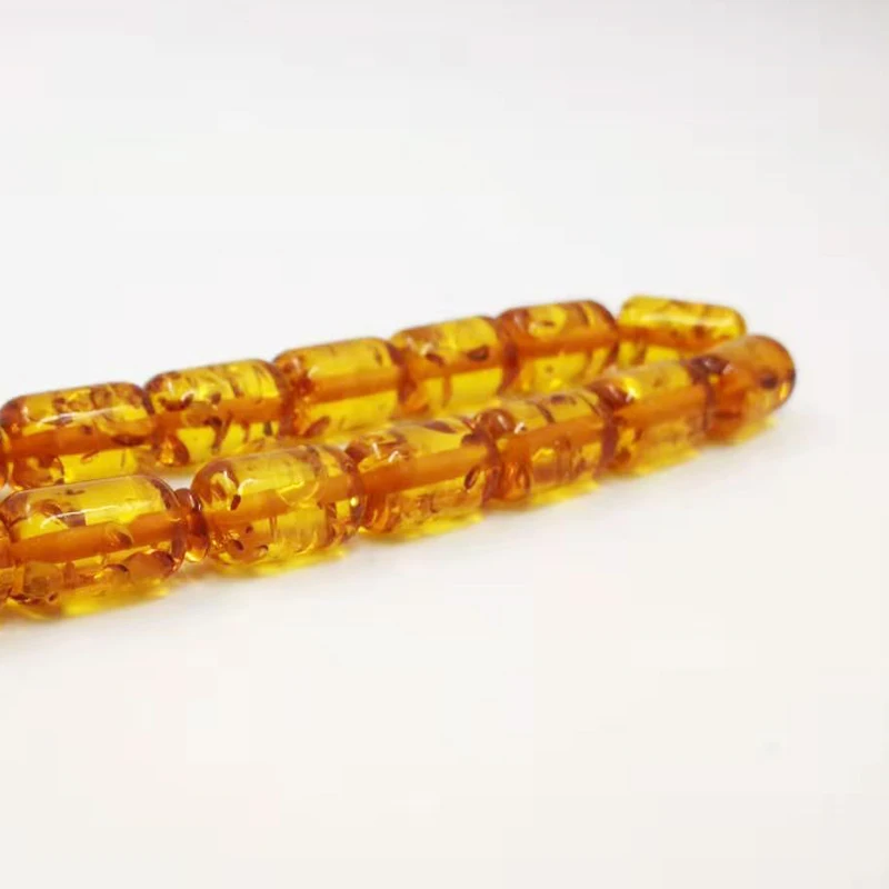 Ambers цвет Tasbih 33 бусины Мужская Смола мусульманские четки хлопок кисточкой ислам модный браслет арабский Misbaha