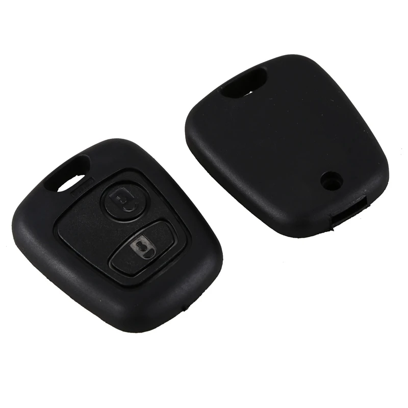 2 кнопки дистанционного ключа чехол оболочка для Citroen C1-C4 Peugeot 107 207 307 407 206 306 |