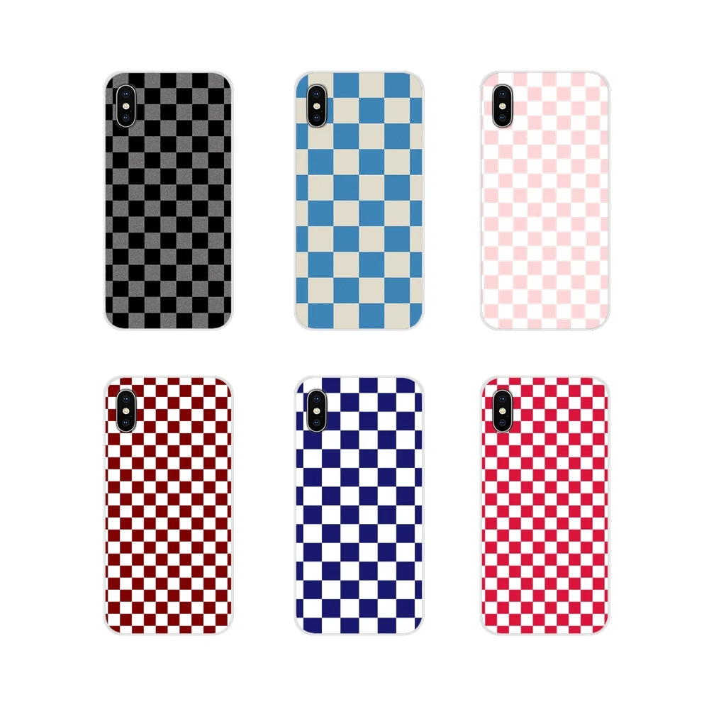 Клетчатый плед аксессуары для телефона Чехлы Motorola Moto x4 E4 E5 G5 G5S G6 Z Z2 Z3 G G2 G3 C Play