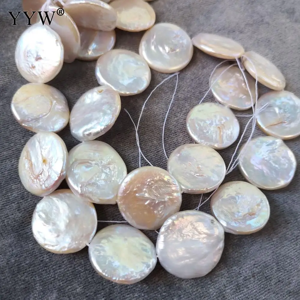 Оптовая торговля культивированный барокко пресноводный жемчуг бусины