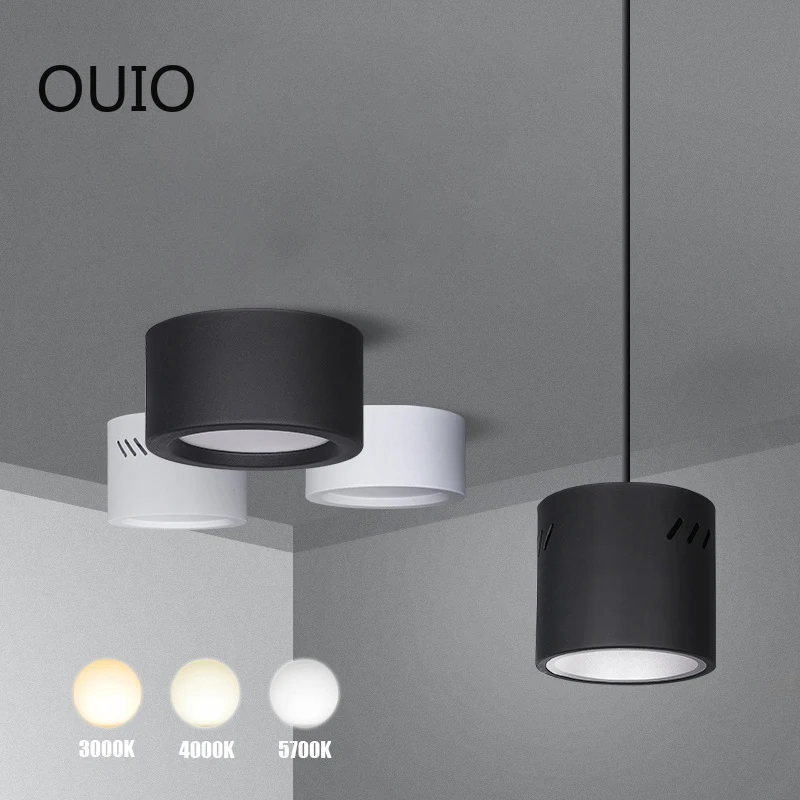 

Внутреннее украшение, светодиодный встраиваемый Светильник направленного света 7 Вт/12 Вт/15 Вт/18 Вт, потолочный круглый светильник 220 В