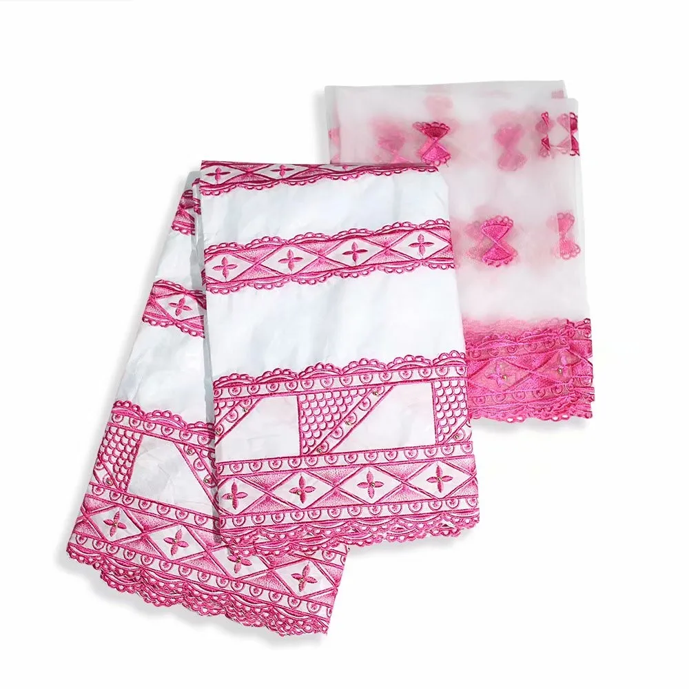 Африканская мода хорошие запахи конструкции бассейна кружева Базен парча ткани