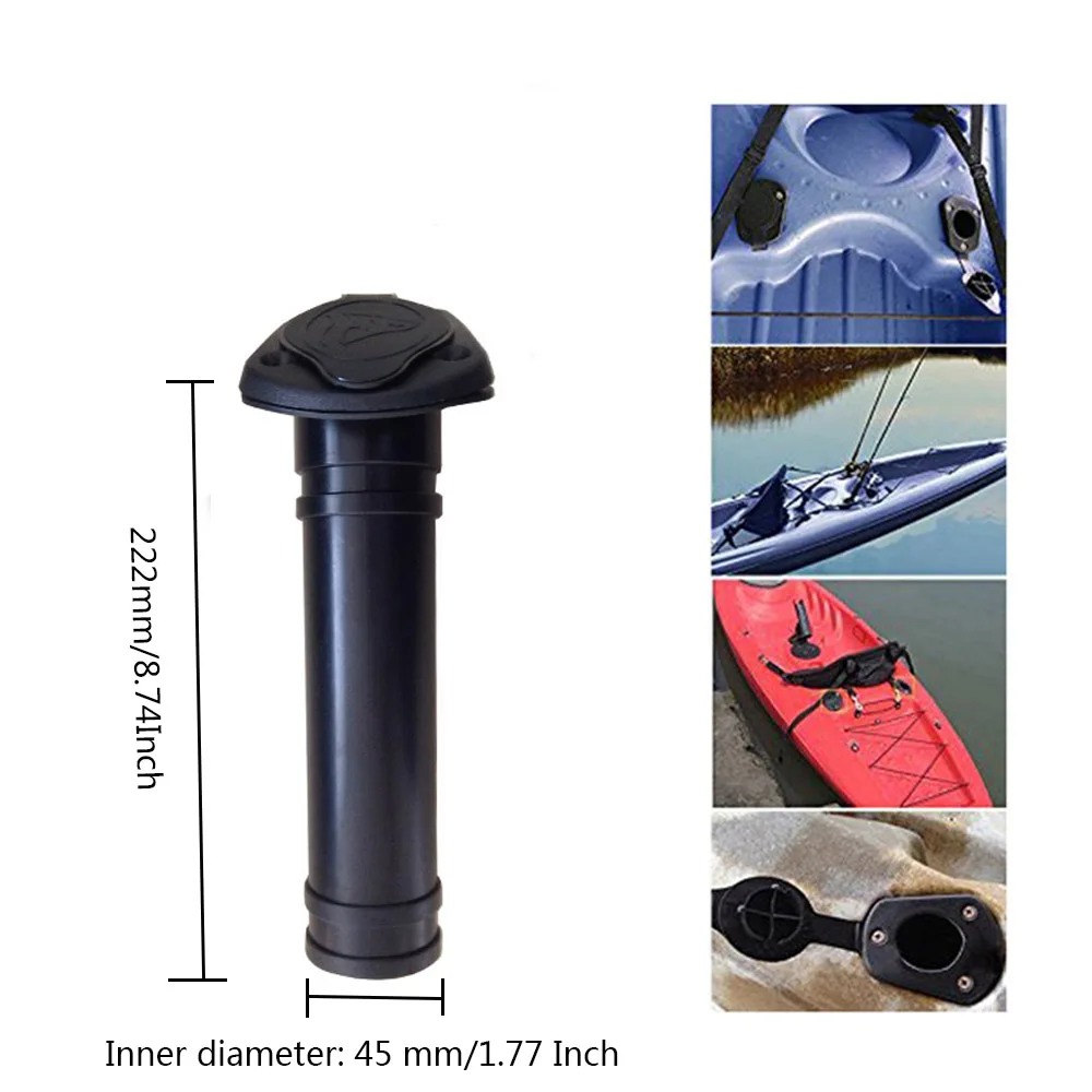 Рыболовный каяк пластиковая палубная опора держатель для удочки с крышкой