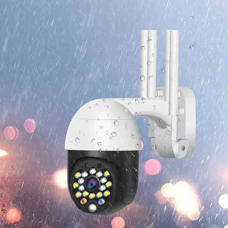 

18 LED HD IP Camera WIFI Intelligent PTZ Camera Motion Detection Two-way Audio Outdoor Waterproof Surveillances Smart Home