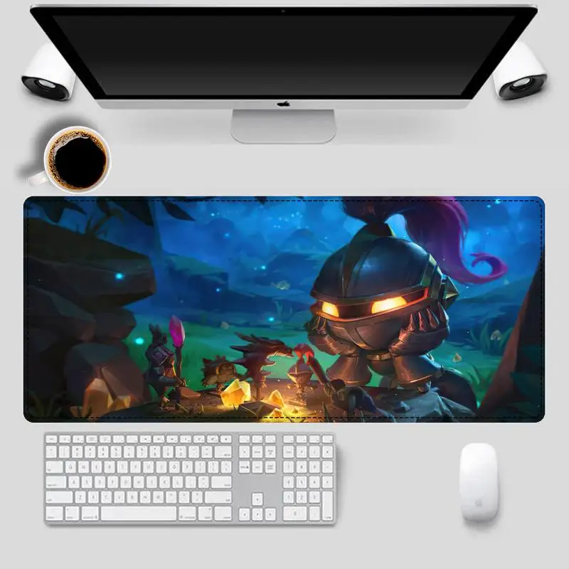 

Fashion League of Legends Amumu Gaming Mouse Pad Gamer Keyboard Maus Pad Desk Mouse Mat Game Accessories For Overwatch