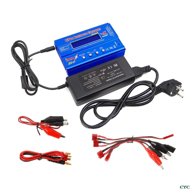 

iMAX B6 AC Lipo NiMh Li-ion Ni-Cd RC Battery Balance Charger Discharger EU Plug Drop Shipping