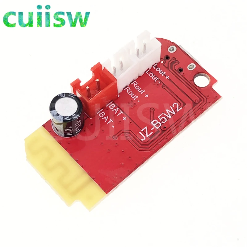 CT14 Micro 4.2 Stereo Bluetooth Power Amplifier Board Module 5VF 5W+5W Mini with Charging Port for refitting the idle sound box |