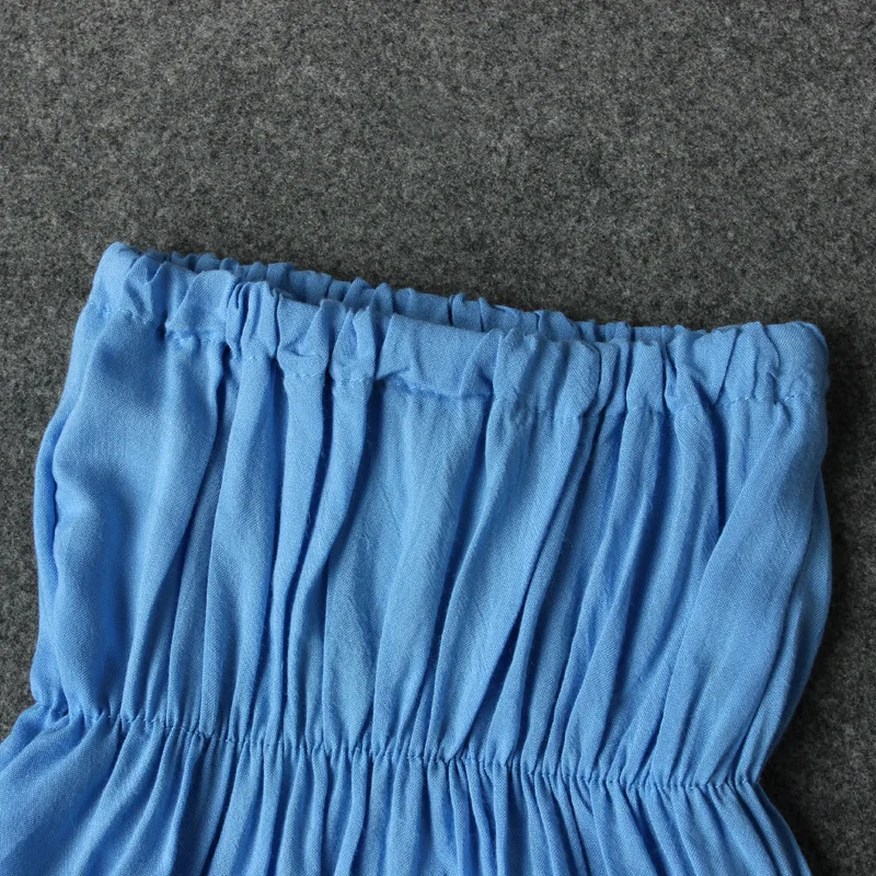 INS/Модная одежда для маленьких девочек джинсовый хлопковый комбинезон без