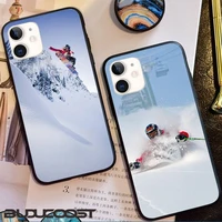 skiing snow skis luxury phone case for iphone 11 pro 11 pro max x xr xs max 7 8 plus 6s plus 5s 2020 se cover