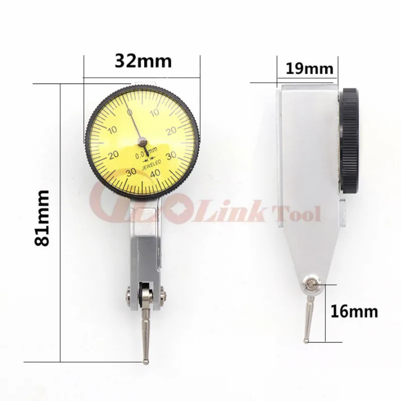

Mini 10mm Dial Indicator Magnetic Stand Base Holder Dial Test Comparator For Equipment Calibration