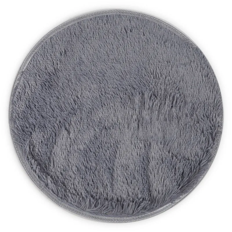 silver gray Мягкий теплый для питомца кошка кровать удобная круглая практичная собака гнездо кошка Моющийся питомник легко чистить кровать для собаки теплый дом для питомца - Цвет: silver gray
