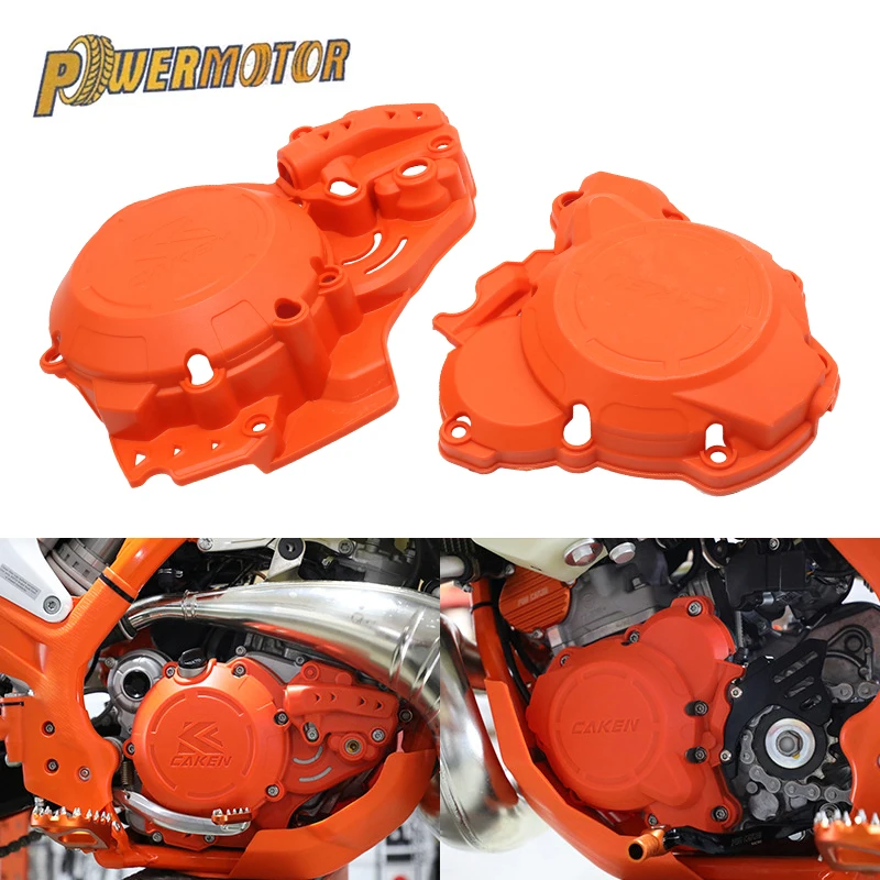 

Motorcycle Clutch Cover Ignition Protector Guard For SX XC EXC XCW 250 300 TPI SX250 EXC250 2T For Husqvarna TC TE 2020-2021