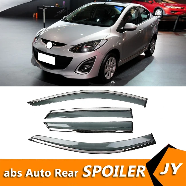 

Для Mazda2 2012 оконный козырек вентиляционные оттенки Защита от солнца дождя для Mazda2 автомобильные аксессуары 4 шт./компл.