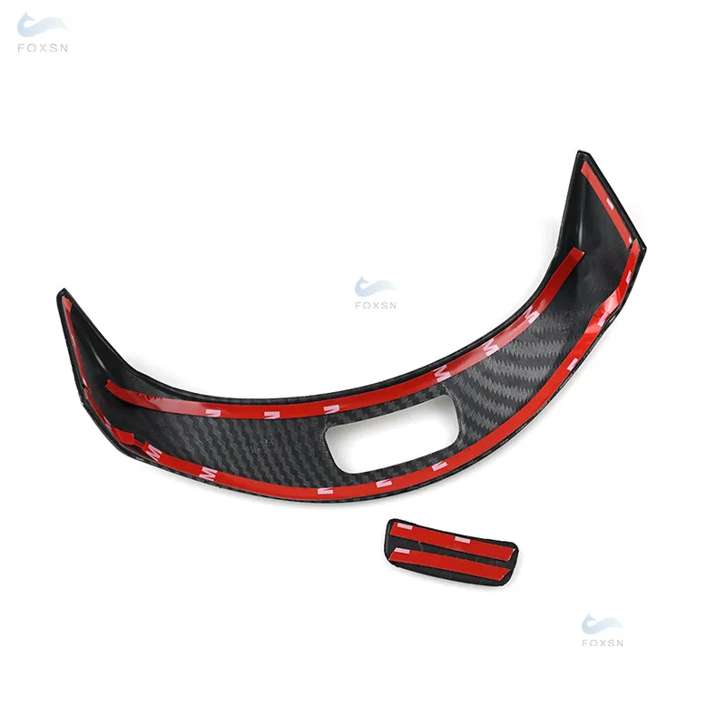 Автомобильный Стайлинг Текстура углерода панель управления для Mercedes Benz C GLC Class W205