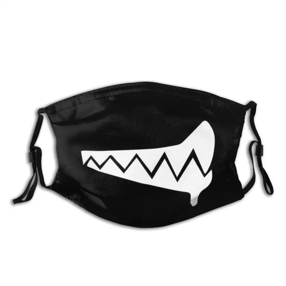 

Страшная аниме зубы, смешная забавная крутая Тканевая маска с лицом аниме, светящиеся зубы, лицо зубов Аниме Манга кавайная японская