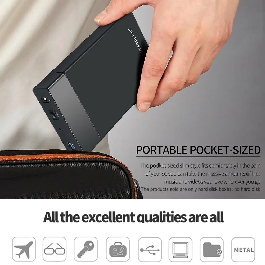 Чехол для жесткого диска 2 5/3 5 дюйма корпус 3 чехол SATA к USB3.0 внешний с поддержкой