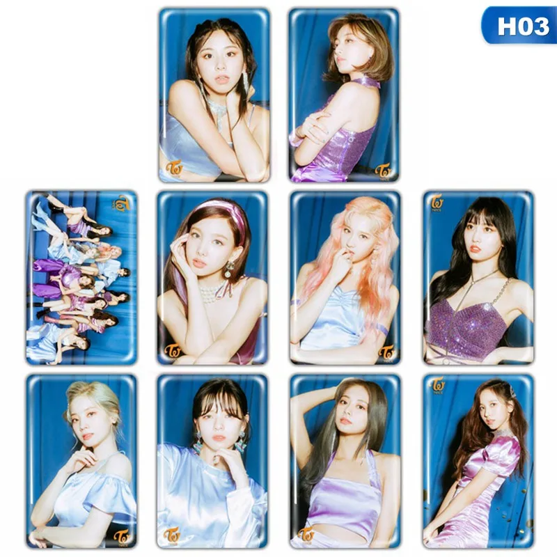 

Hot Sale 10 Pcs/Set K-POP TWICE New Album Feel Special The Same Paragraph LOMO Card Postcard Photo Card Around The Concert
