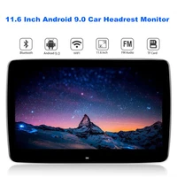 11 6 inch android 9 0 car headrest monitor octa core 19201080 hd player 2 5d ultra thin touch screen wifi bluetooth usb hdmi fm