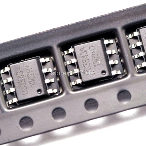 

Бесплатная доставка 100 шт. SMD UC3843A UC3843 SOP-8 power IC
