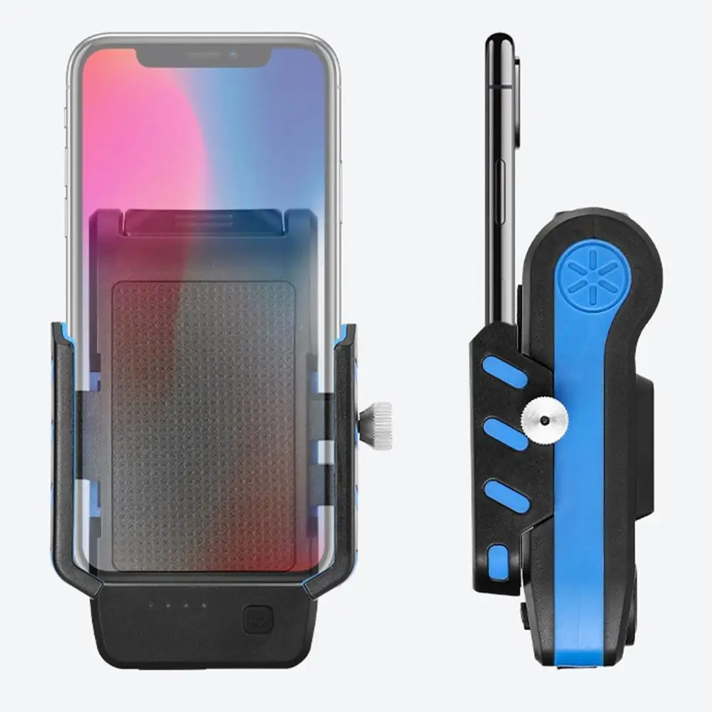 

Bicycle Lamp USB Charging Four-in-one Horn Lamp Holder Bike USB Bracket Waterproof Rechargeable Light Discharging V3O8