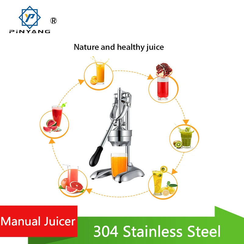 

Juicer Stainless Steel Manual Orange Press Orange Pomegranate Juicer 304 Stainless Steel Household Manual Juicer