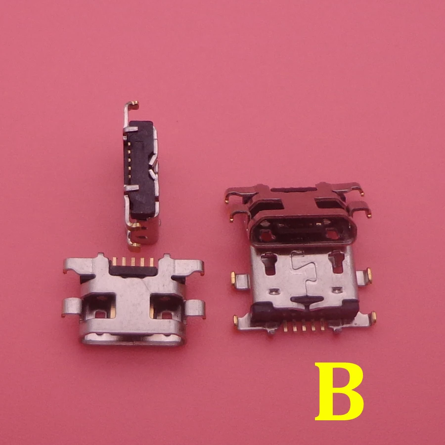 10 шт. Micro mini USB разъем зарядный порт док-станция замена разъема для lenovo Vibe A7020 K52t38 K52e78 K5 Note