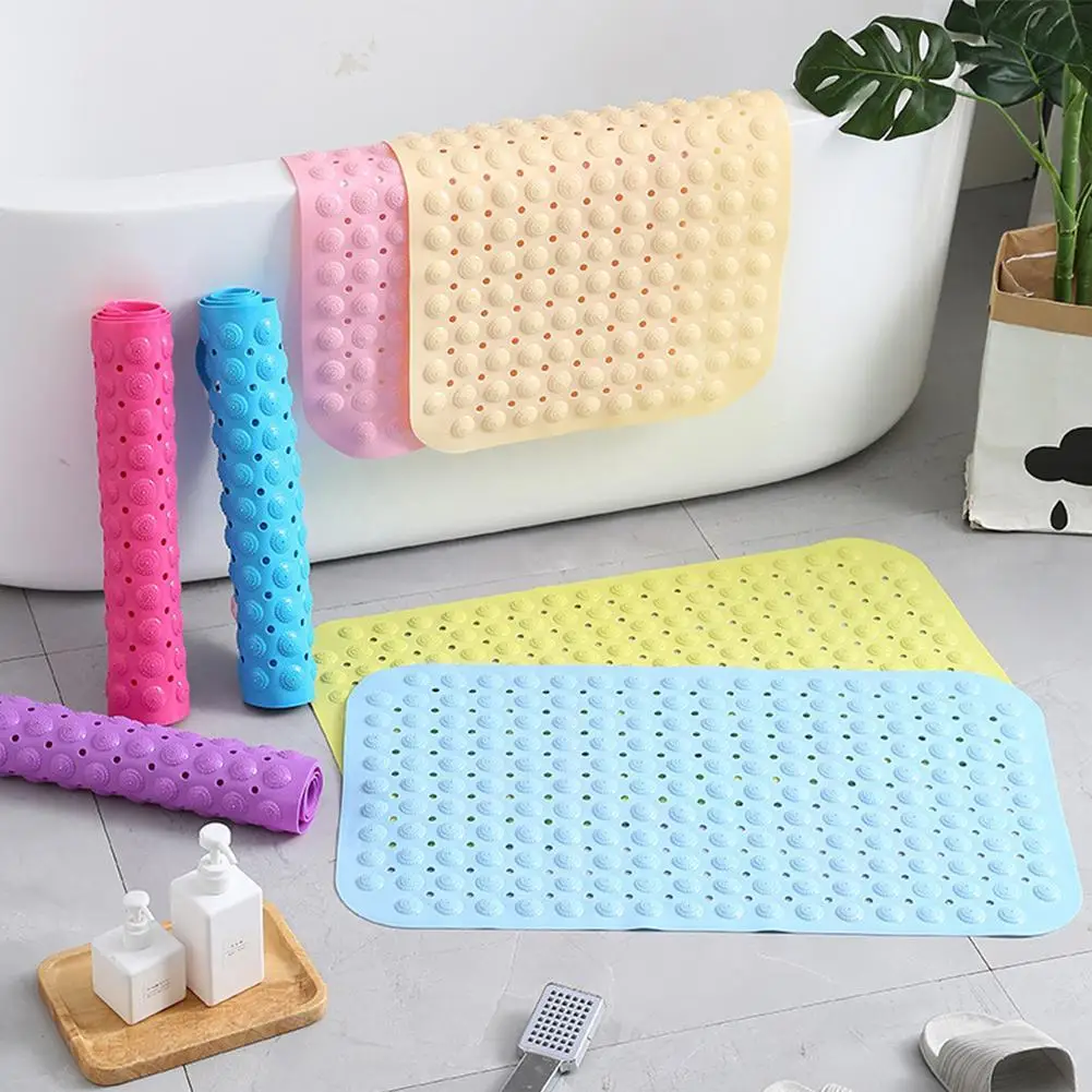 

Waterproof Foot Massage Bathroom Shower Mat Rug Safety Non-Slip Floor Mat Pad