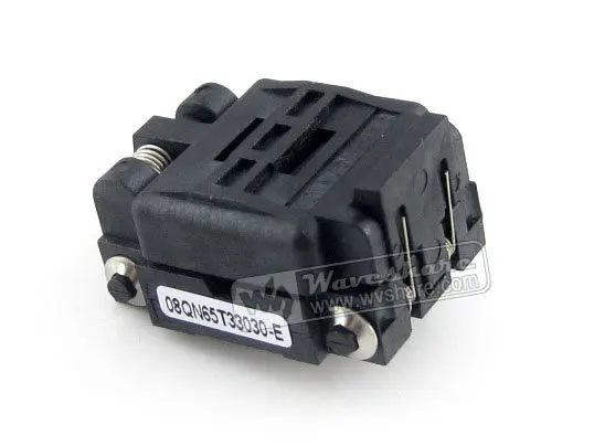 QFN8 MLP8 MLF8 08QN65T33030 QFN Plastronics IC тестовое гнездо адаптера программирования 2 стороны 3*3