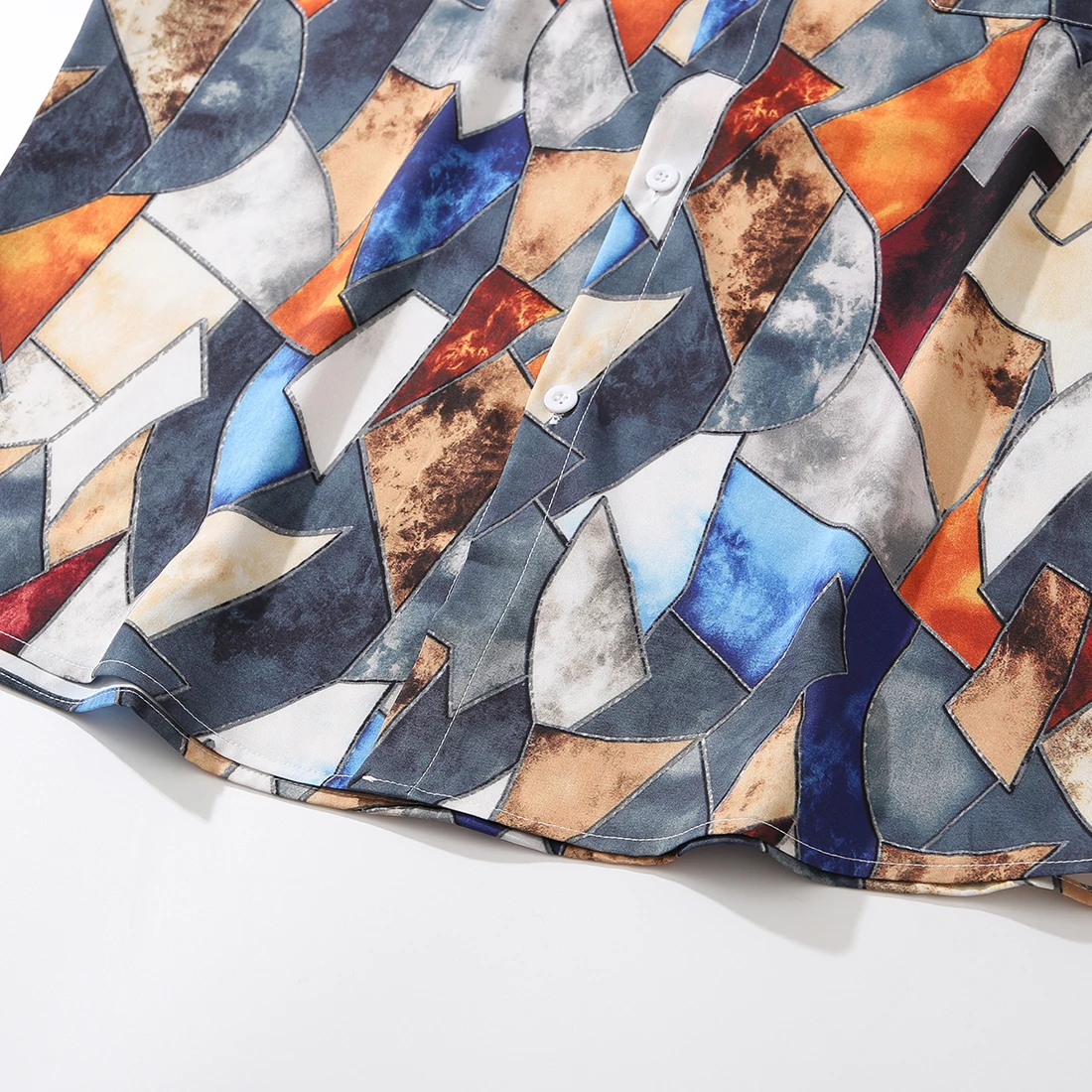 

ATSUNNY Harajuku Retro Varsity Jacket Casual Mens cotton Jacket Fashion Shirt Streetwear Tops