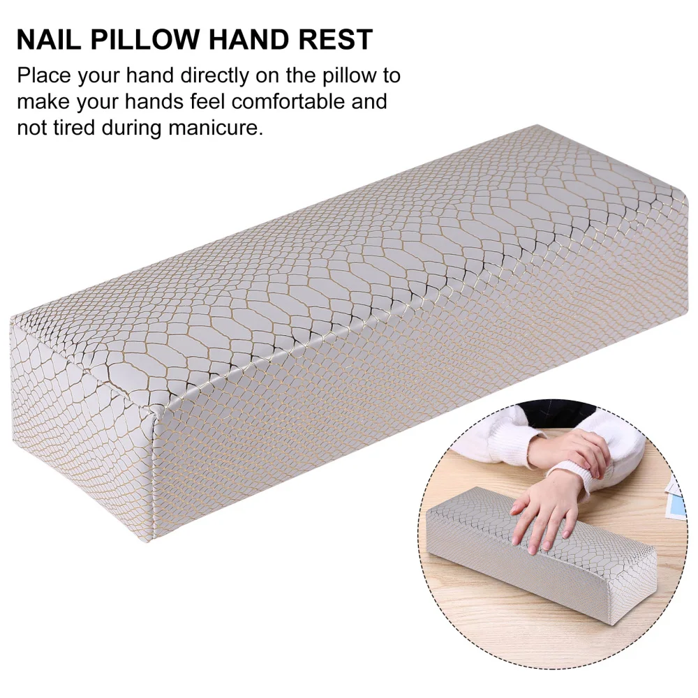 

Manicure Pillow Hand Rest Holder Pillow Nail Art Salon Wrist Cushion Pillow